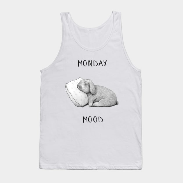 Monday mood Tank Top by kodamorkovkart